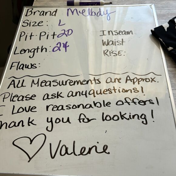 Melloday Puff Sleeve Blouse Top Zipper Back Size L - Picture 12 of 12